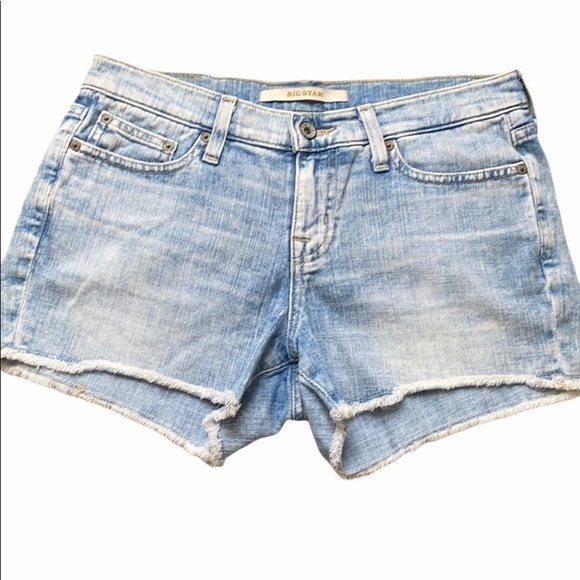 Big Star Pants - Big Star 1974 Light Blue Jean Shorts Size 28